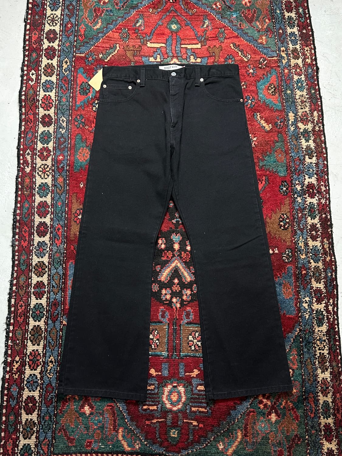 00's 리바이스 517 블랙 부츠컷 플레어진 상품이미지1