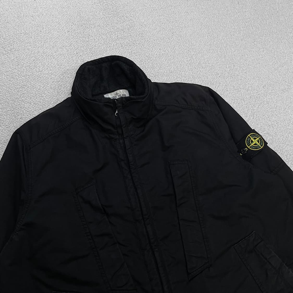 스톤아일랜드 다비드-TC 야상 자켓 블랙 상품이미지2