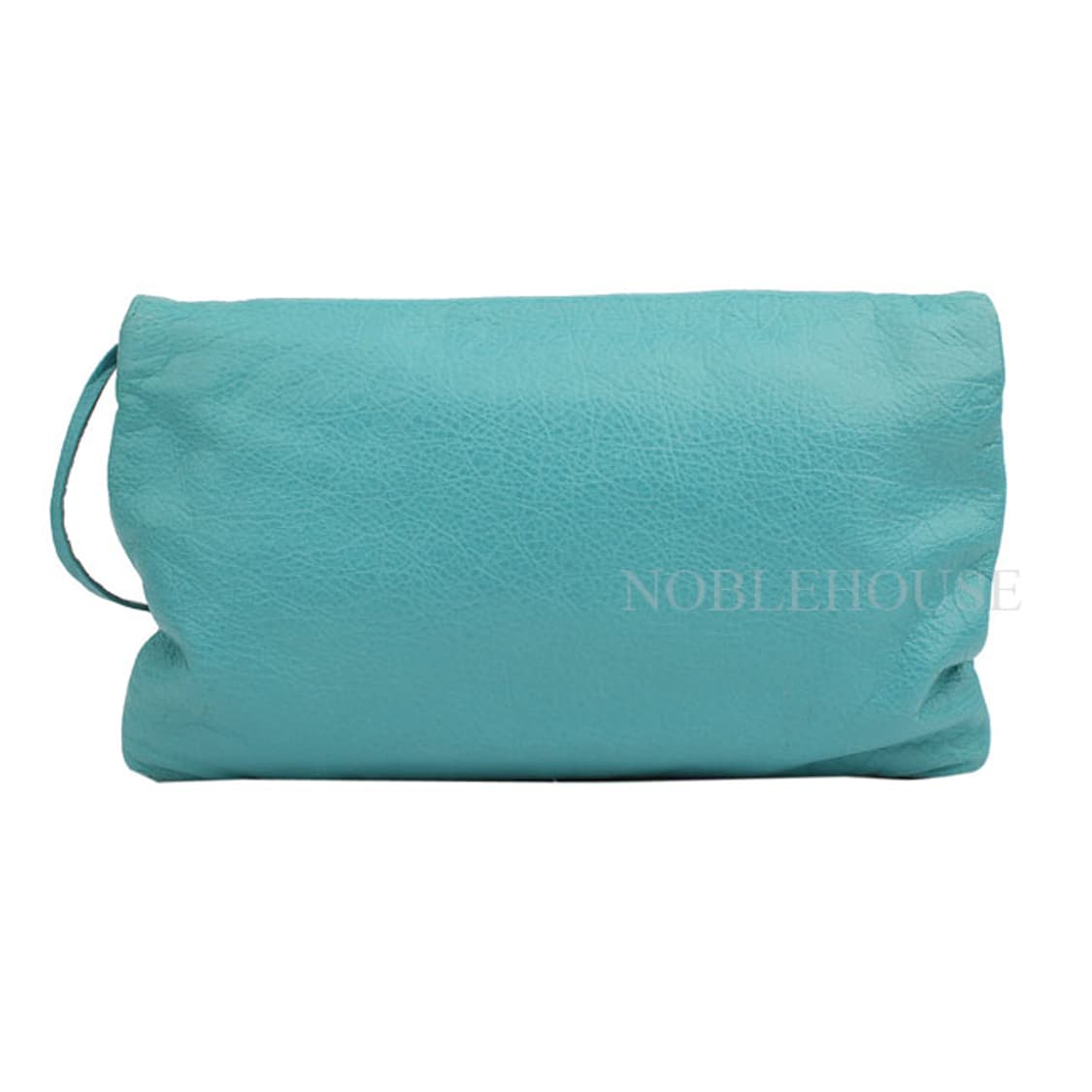 발렌시아가 에메랄드그린 램스킨 모터 플랩 클러치(319381) 상품이미지3