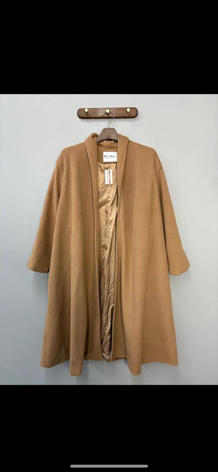 막스마라 카멜 캐시미어 코트 H1946 상품이미지2