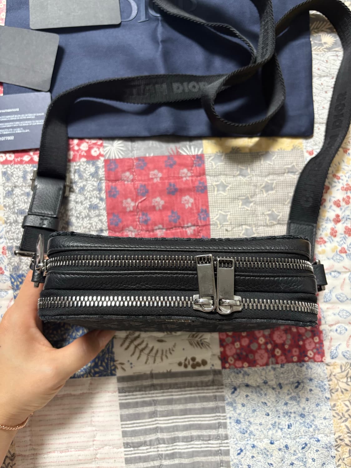 디올 오블리크 스트랩 메신저백 상품이미지6
