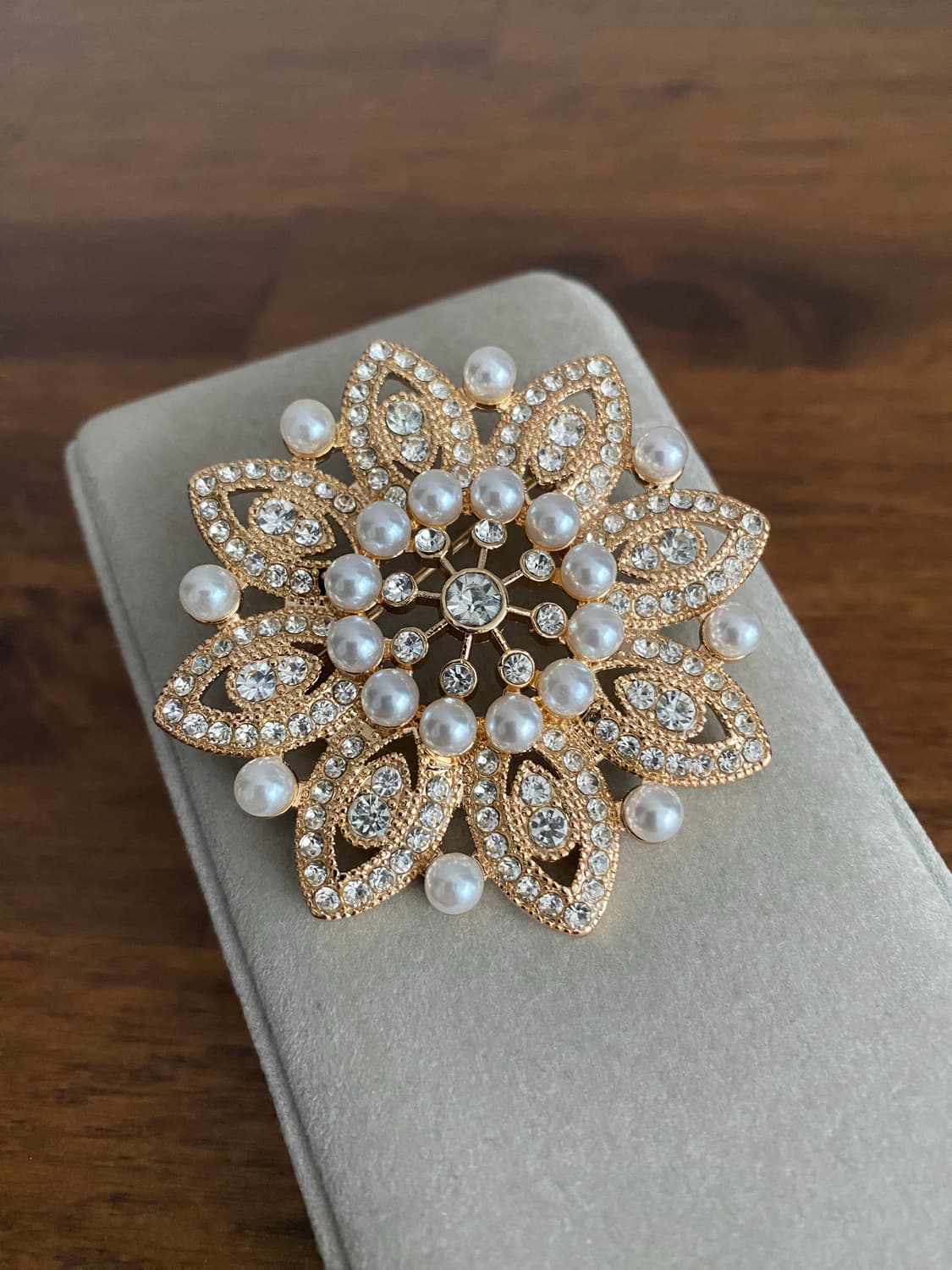 MONET 모네 플라워모티브 브로치 상품이미지3