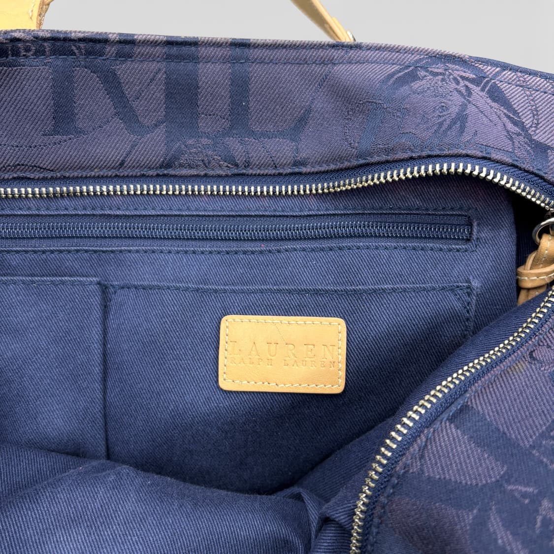 로렌 랄프로렌 자카드 숄더 백 상품이미지8