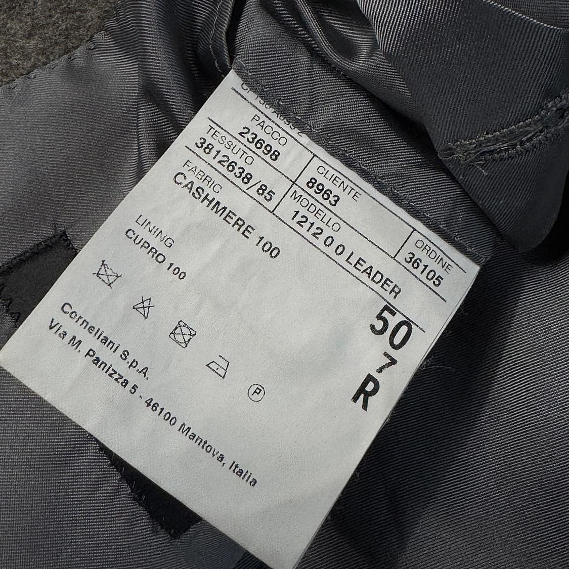 CORNELIANI 캐시미어100 롱 코트 상품이미지4