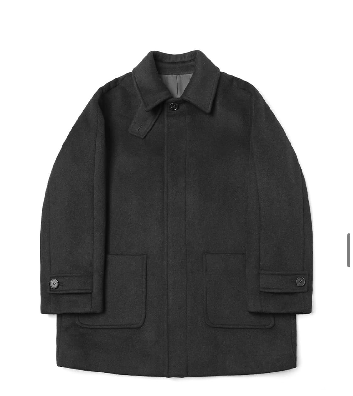 세미오버 하프 발마칸 코트 상품이미지6