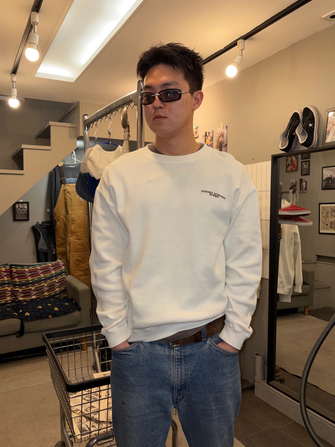 Hiroko Koshino Homme logo embroidery 상품이미지4