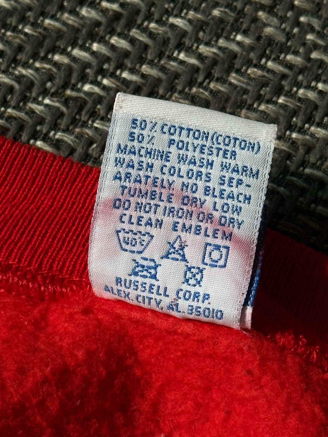 90s USA 러셀 애슬레틱 빈티지 스웻셔츠 (105) 상품이미지4