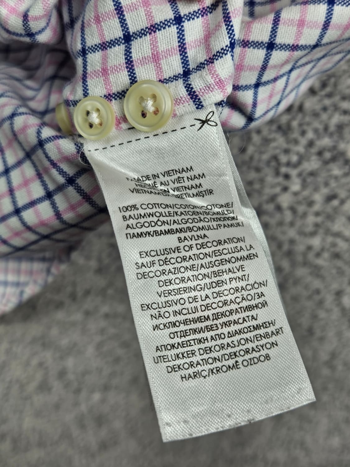 폴로랄프로렌 체크 셔츠 ( S ) / 11827 상품이미지10