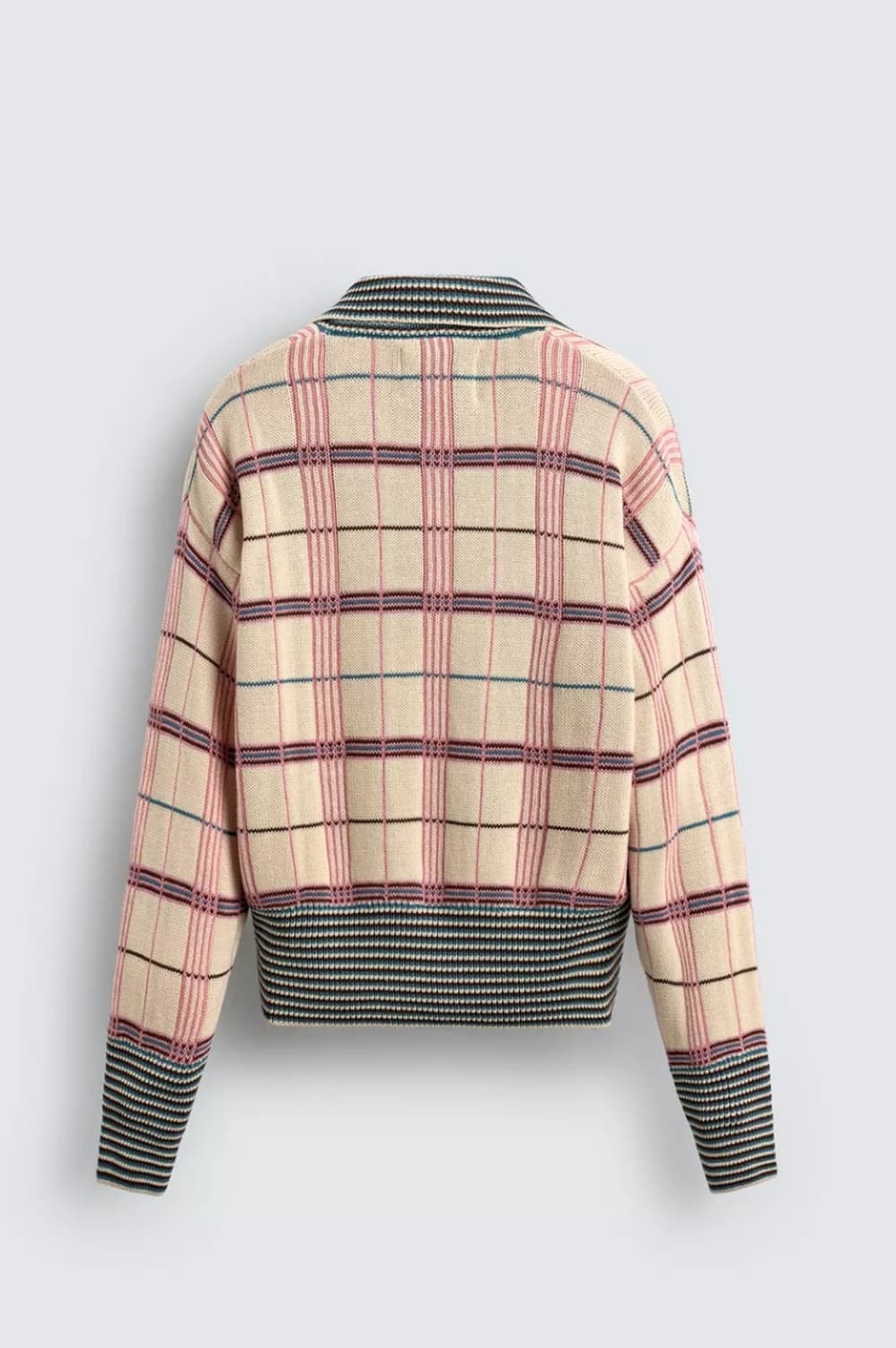 자라 X 디즈니 자카드 니트 폴로셔츠 XL 상품이미지2