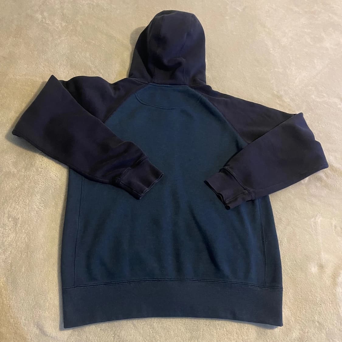 러셀 애슬레틱 스웻 후드집업 블루 네이비 상품이미지2