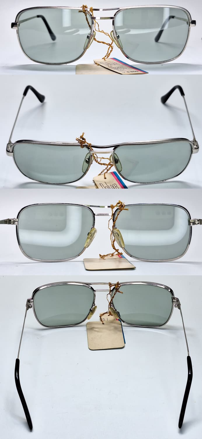 80s 일본제 빈티지 데드스톡 미사용/660 투브릿지 선글라스 더블브릿지 상품이미지4