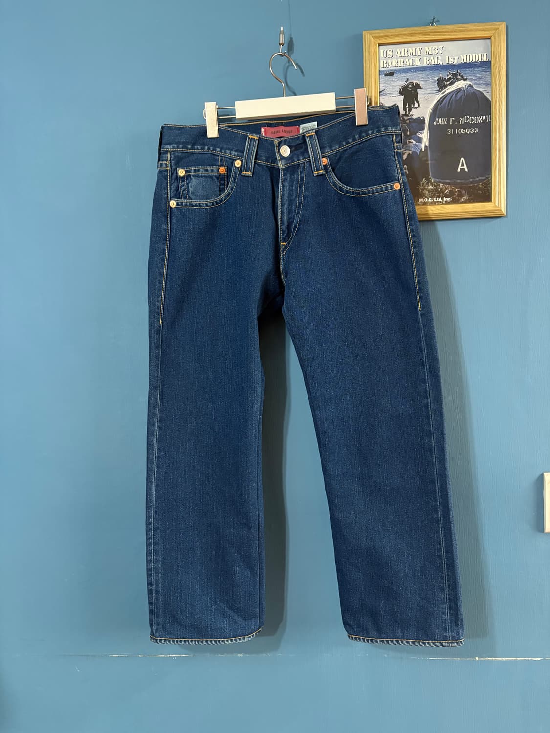 00‘s Levis Type 1 Real Loose denim pant 상품이미지1