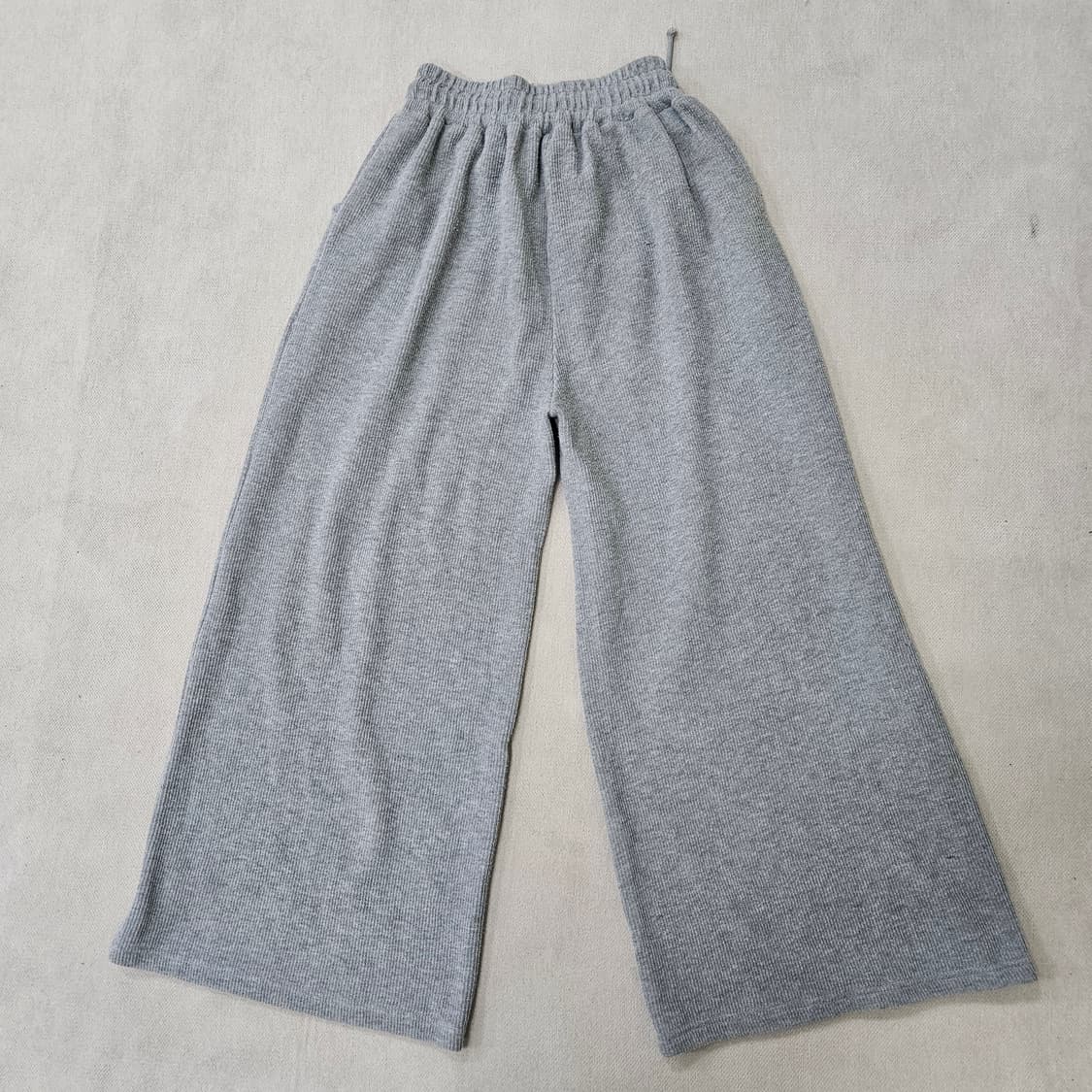 실측확인빈티지 밴딩 와이드 트레이닝 팬츠 0320Y 상품이미지2