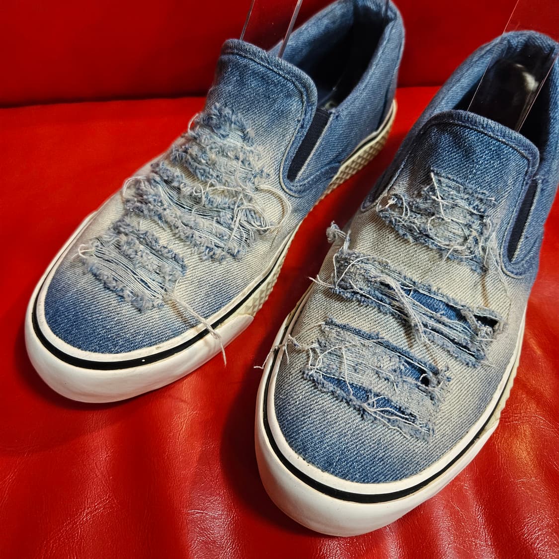 디젤(DIESEL) y2k 데님 워싱 슬립온 36size 상품이미지2