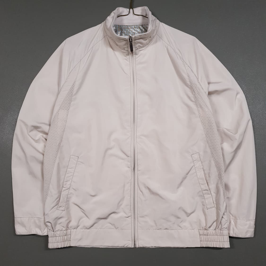 XL (105) 지방시 고급 블루종 집업 스윙 자켓 아이보리 상품이미지1