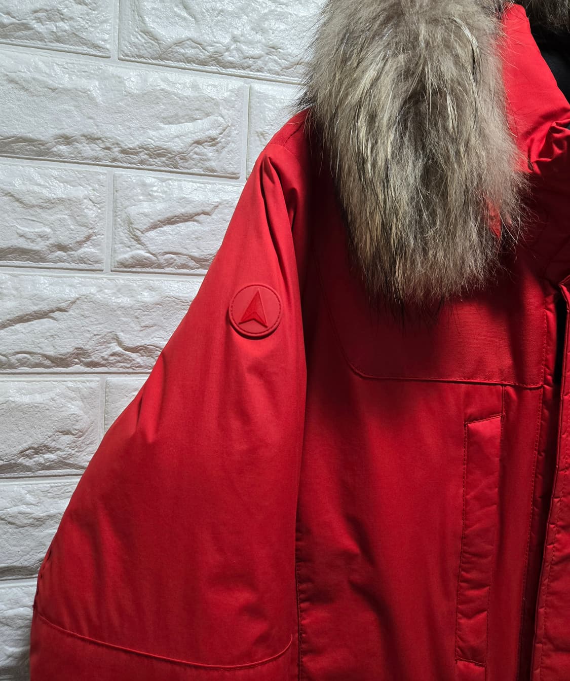 코오롱스포츠 윈드스토퍼 주노 보머 구스다운 패딩자켓 105 상품이미지5