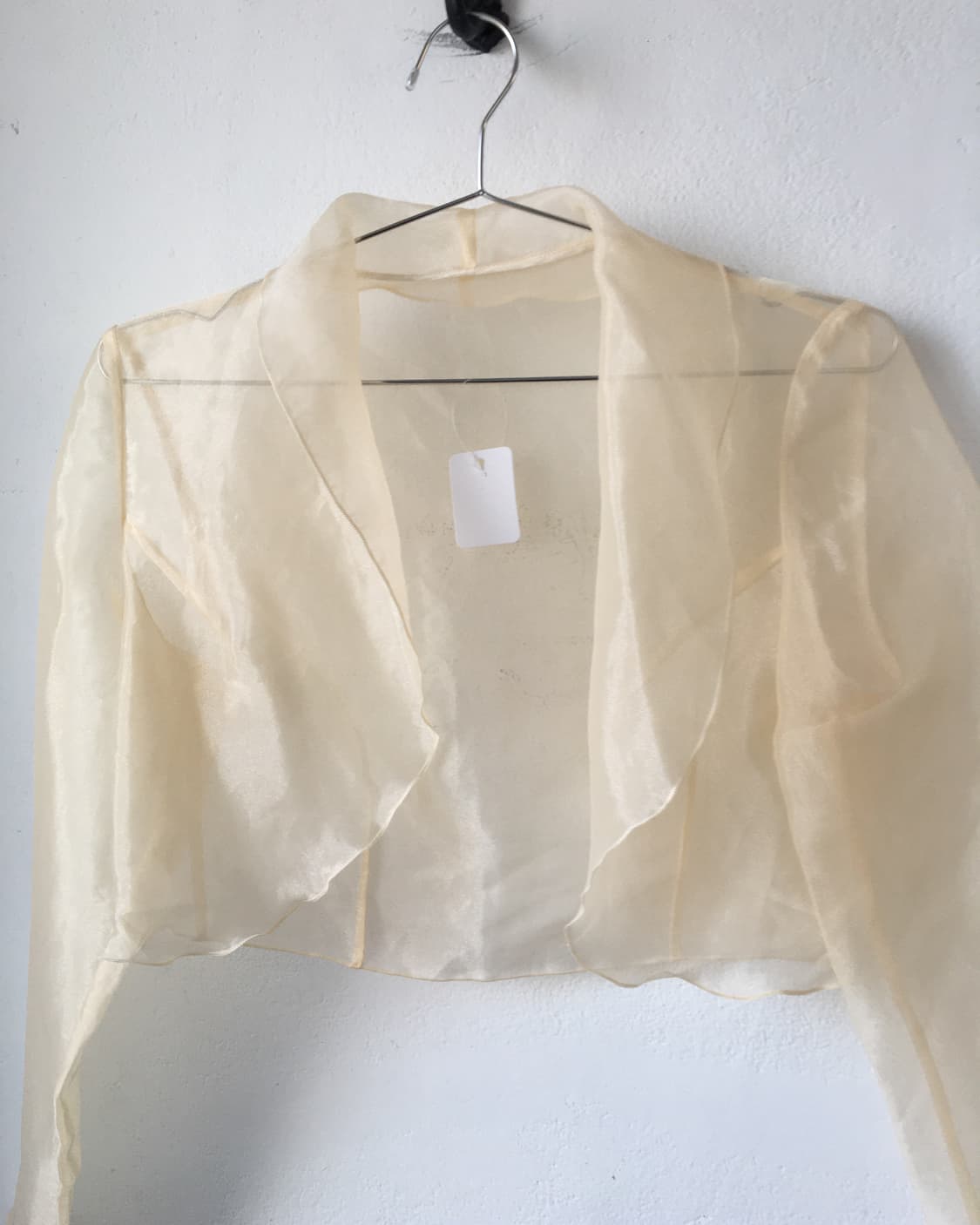 Organza mood open cardigan 상품이미지3