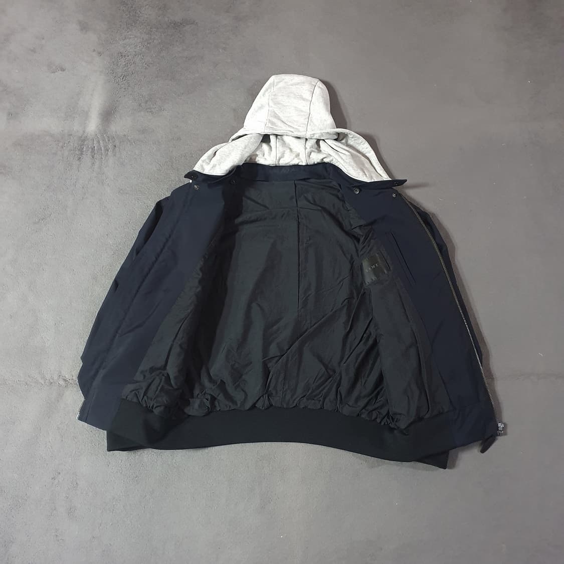 타임 옴므 마원 ma-1 봄버 자켓 XXL 54 110 다크네이비 상품이미지4