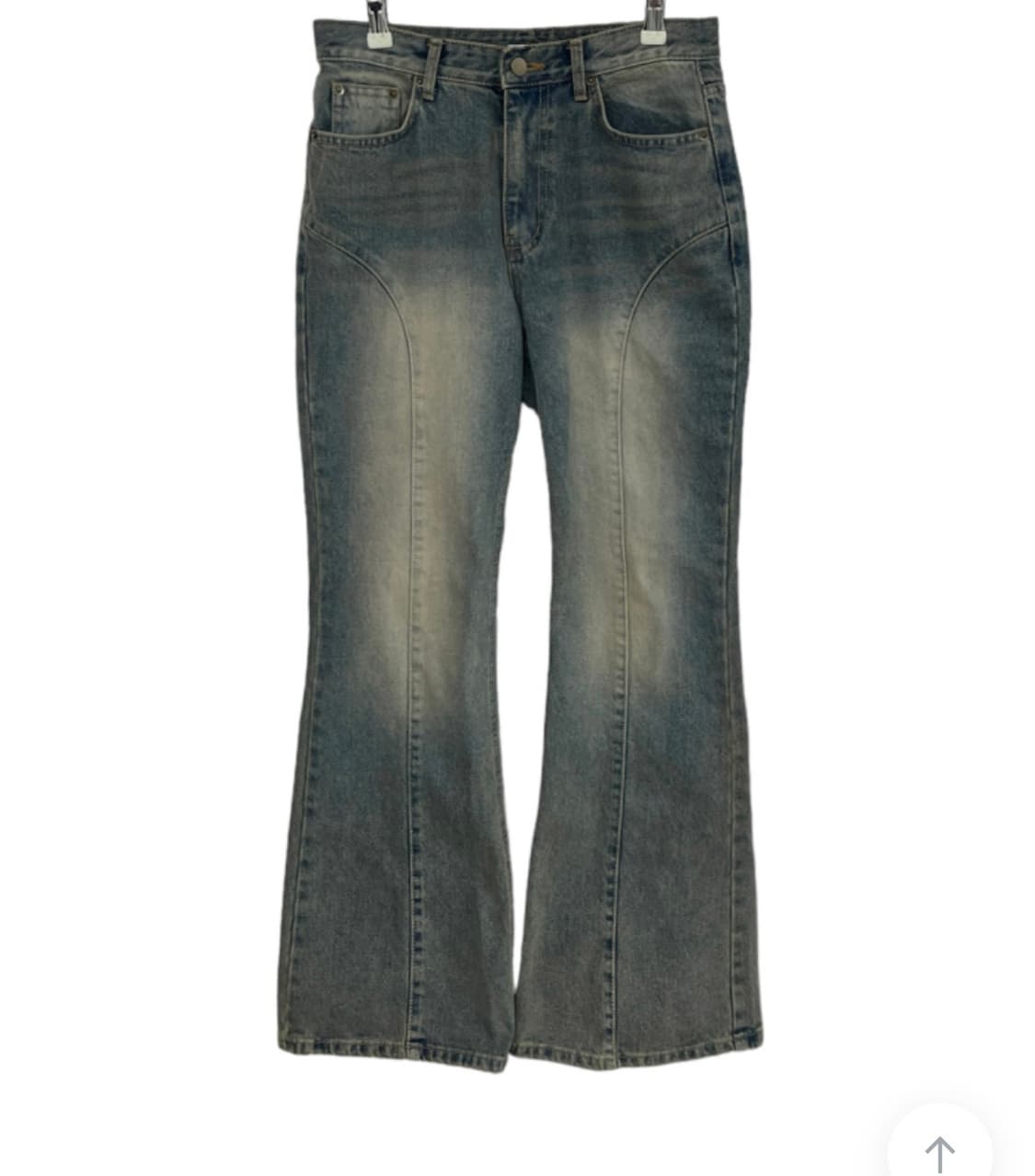 하우유 오라 로우 부츠컷 데님팬츠 아유서울 상품이미지4