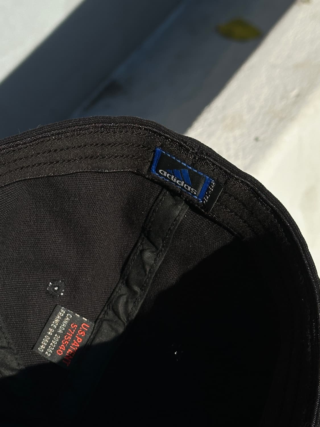 [M-L] 아디다스 로고 블랙 볼캡 모자 상품이미지6