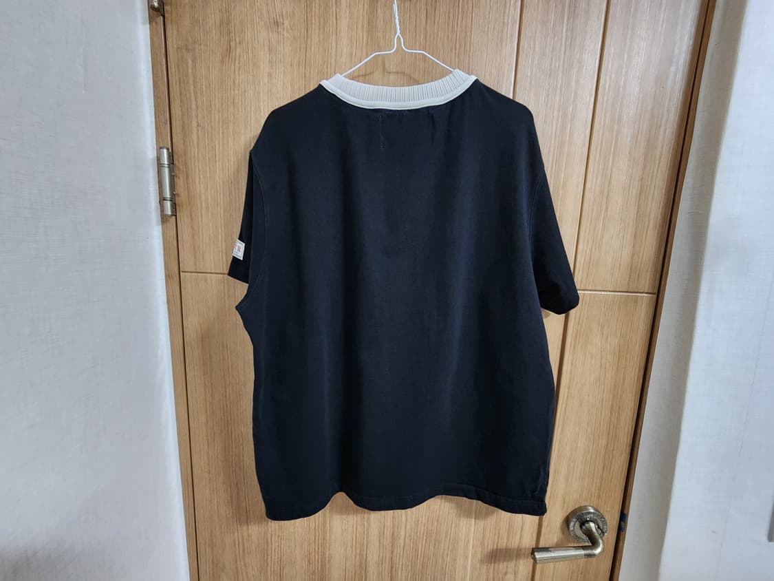 (M)세터 로고 자수 보야지 반팔 티셔츠  상품이미지3