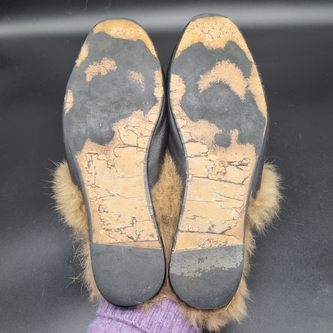 구찌 프린스 타운 레더 남성뮬260 상품이미지3