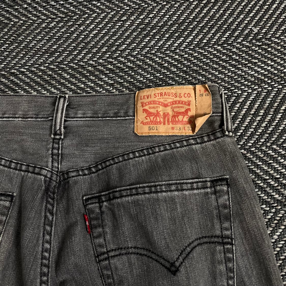 리바이스 501 레귤러 데님 팬츠y 2849 상품이미지3