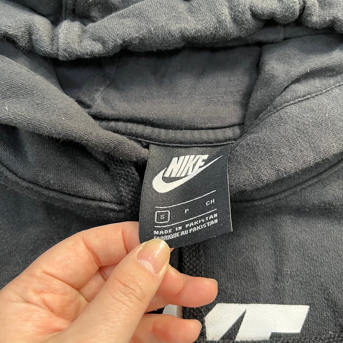 S 나이키 스우시 후드 티셔츠 0410M 상품이미지2