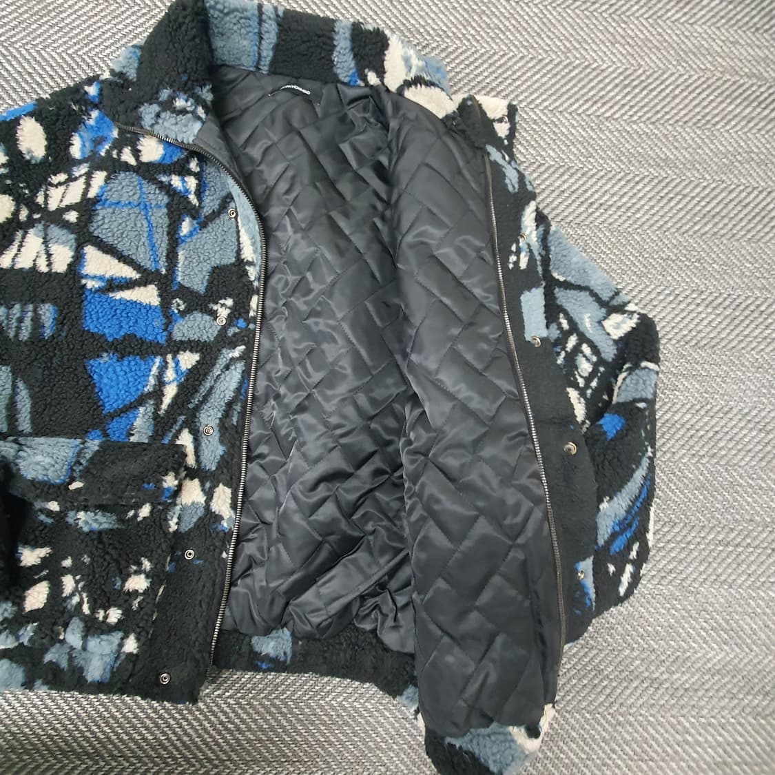 그래피디온마인드 누빔 후리스 집업자켓 남자105 상품이미지6