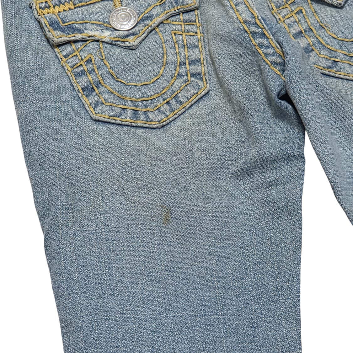 True Religion 트루릴리젼 빈티지 스티치 부츠컷 데님  상품이미지5