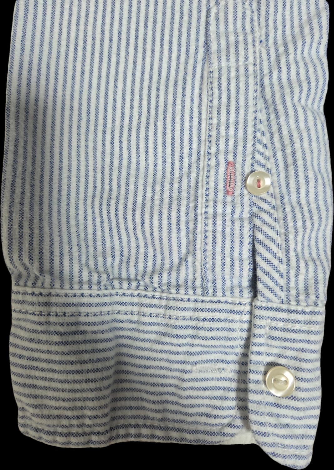 홀리스터 블루 스트라이프 셔츠 상품이미지5