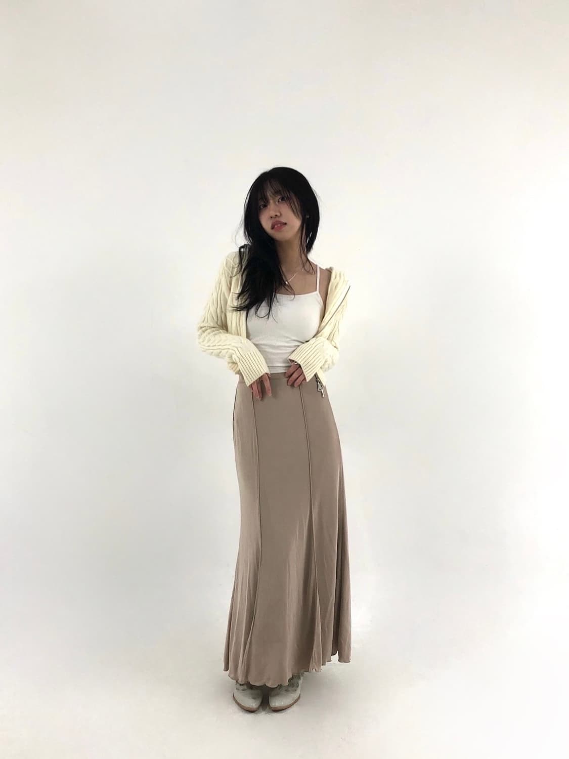 [코디세트] Ivory Hooded Set 상품이미지2