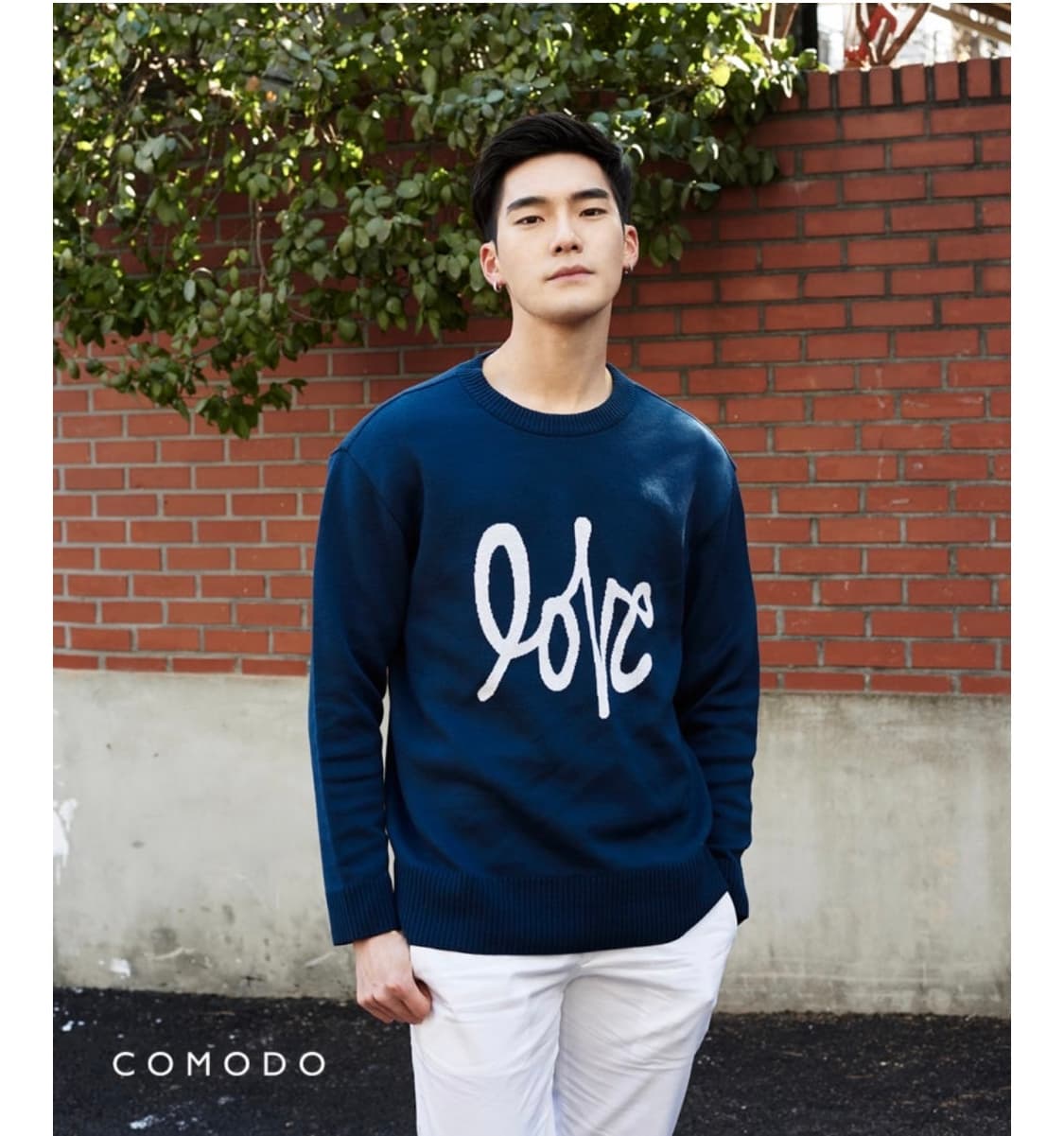 코모도 블루니트(정가 18만원) 상품이미지4