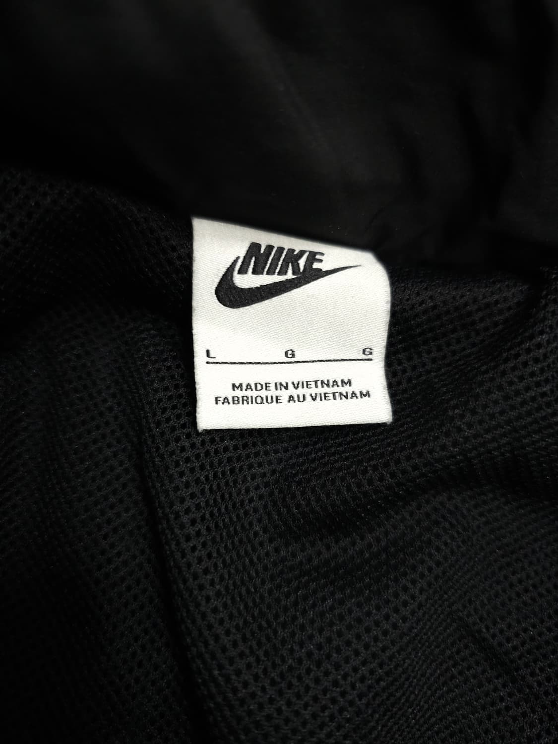 나이키 블랙 퍼 플리스 아노락 상품이미지7