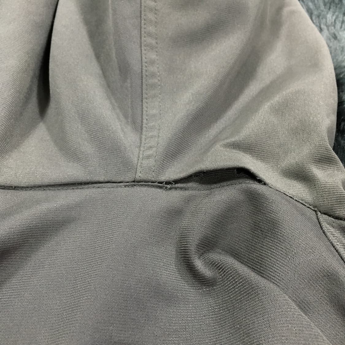 투티/0251 아디다스 하이넥 후드 져지 차콜 블랙 트랙탑 희귀 레어 상품이미지8