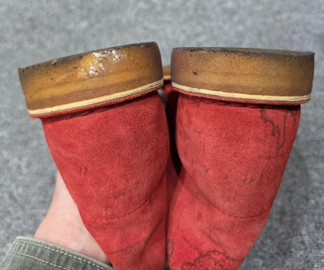 슈프림 x 클락스 데저트 맵 스웨이드 처커부츠 데저트 부츠 US 9.5 상품이미지7