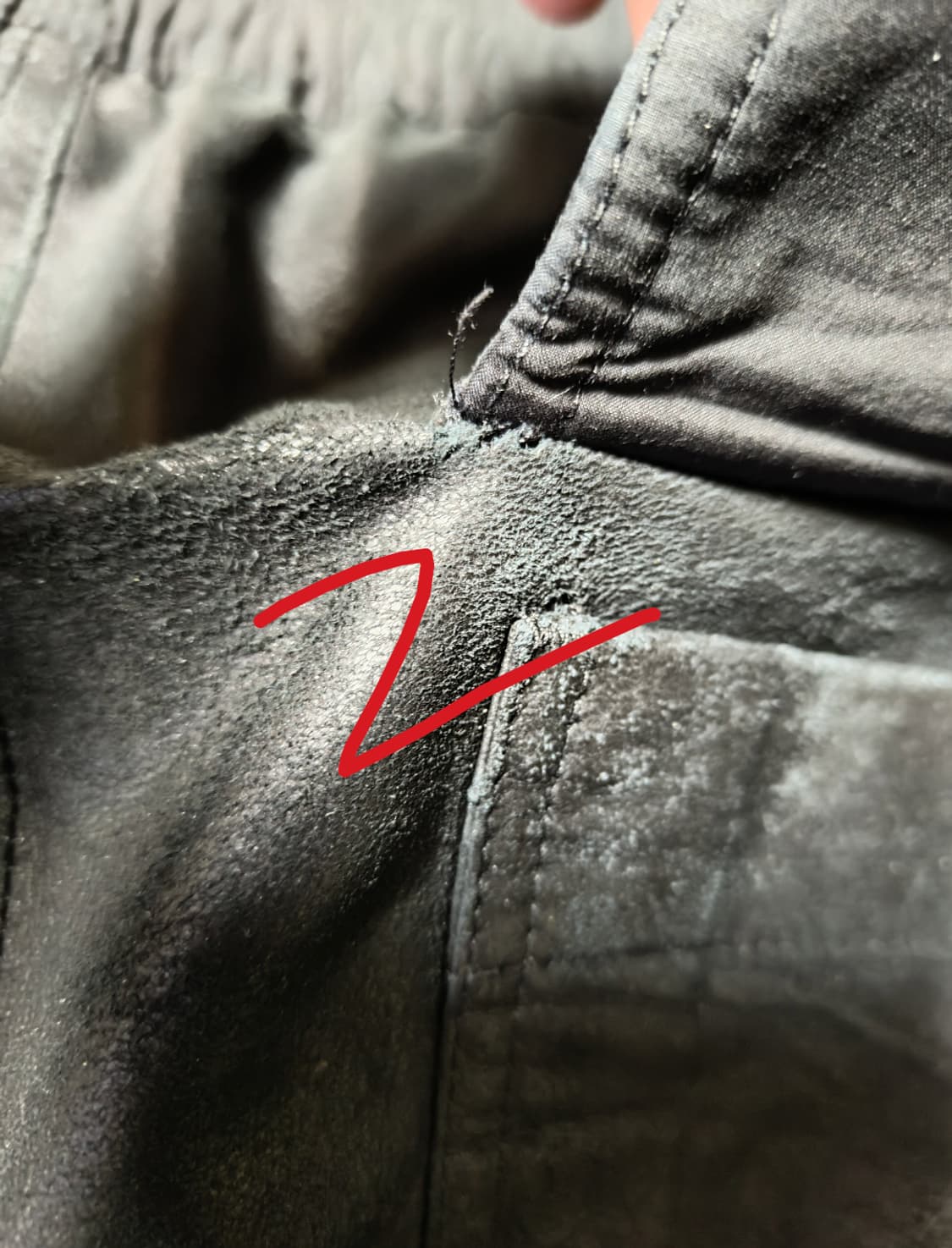 릭오웬스 크롭 레더팬츠 상품이미지6