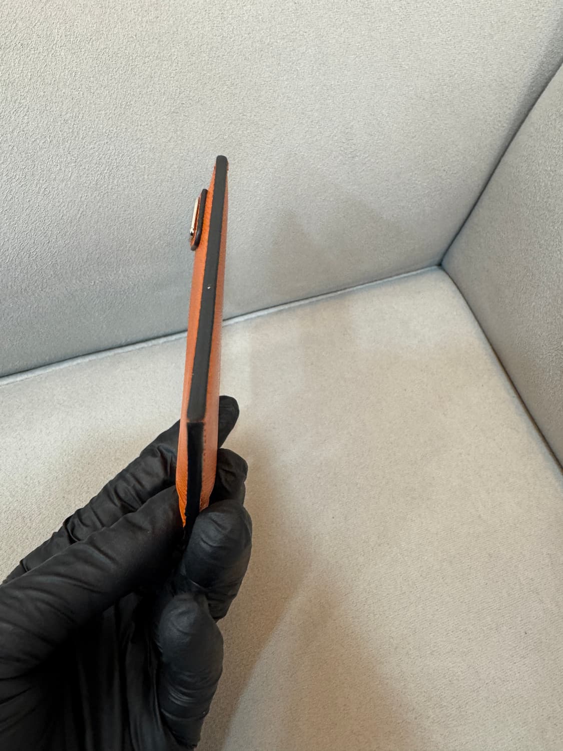 새상품급 프라다 삼각로고 카드 홀더 지갑  상품이미지5