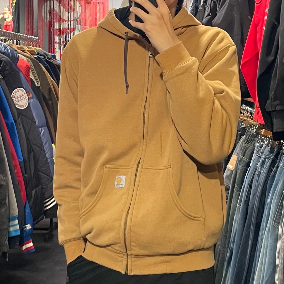 [IM] carhartt 칼하트 된장 후드집업 상품이미지5