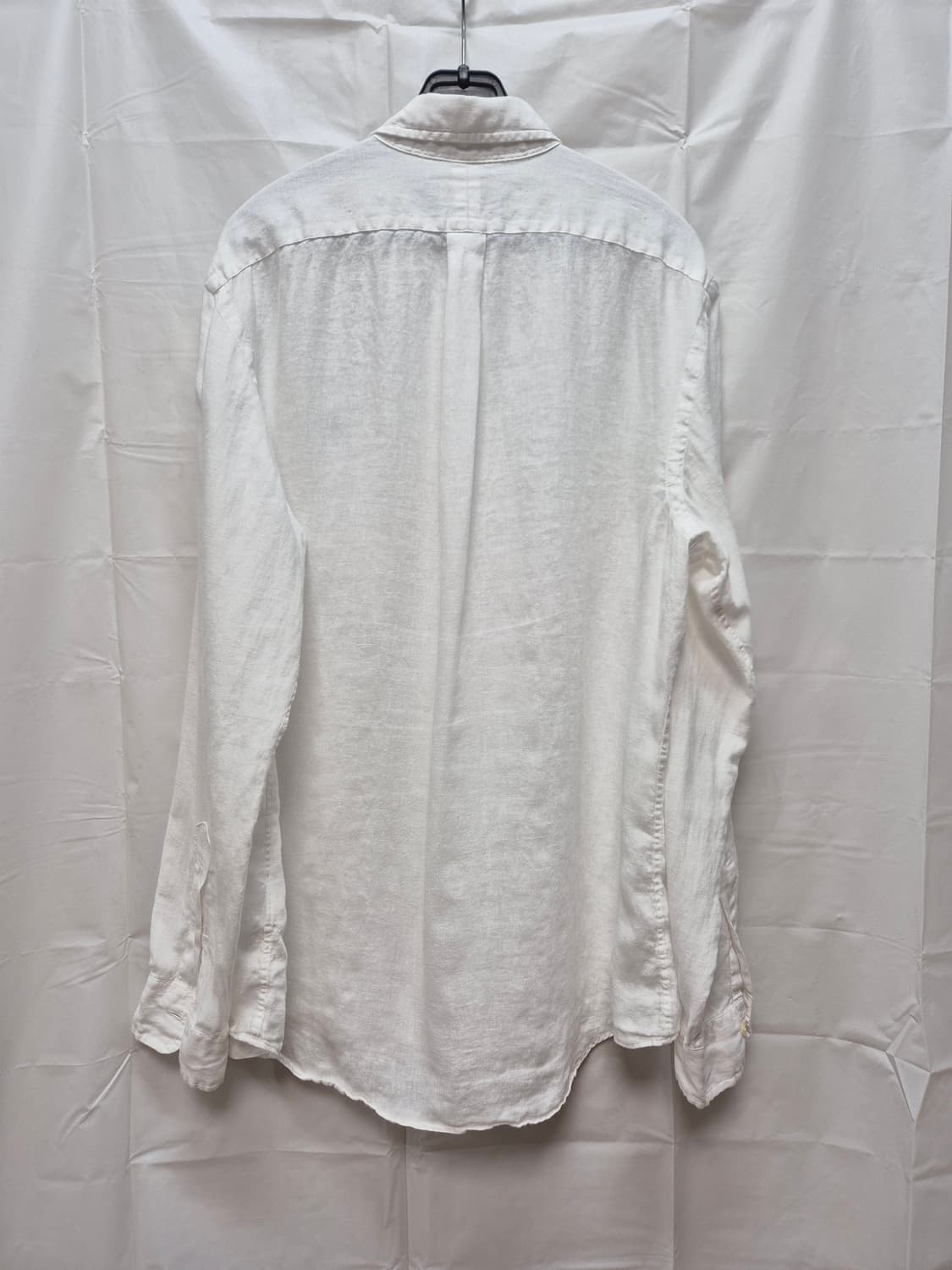 폴로 린넨 셔츠 화이트 상품이미지4