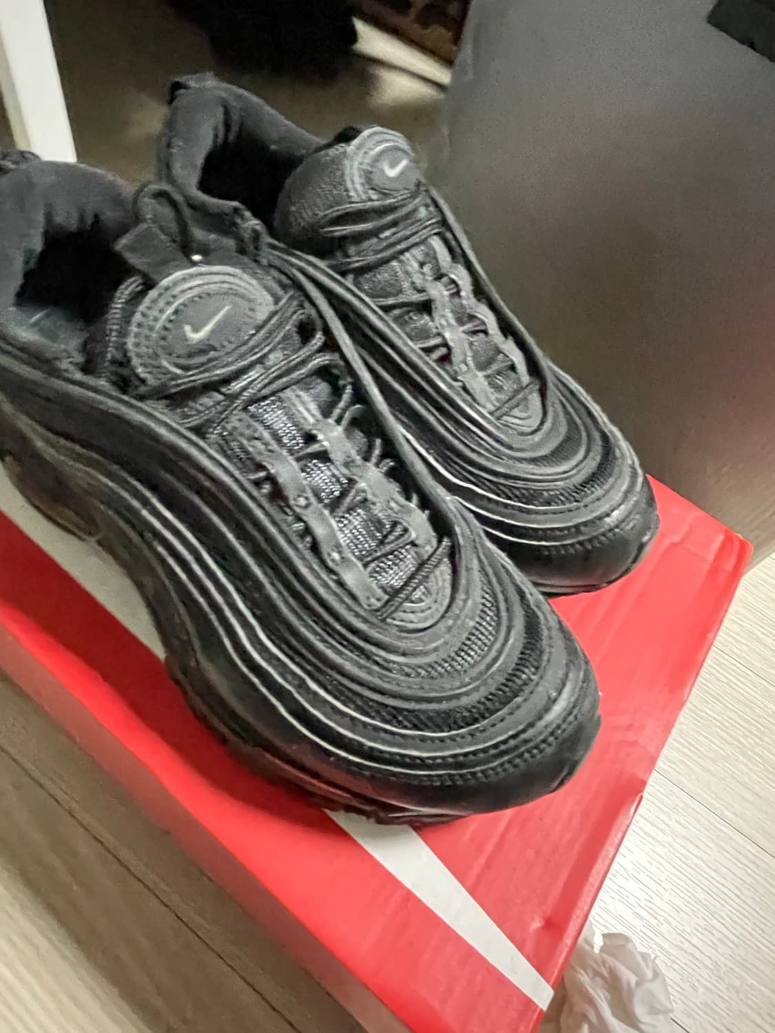 나이키 에어맥스 97 블랙 240  상품이미지1