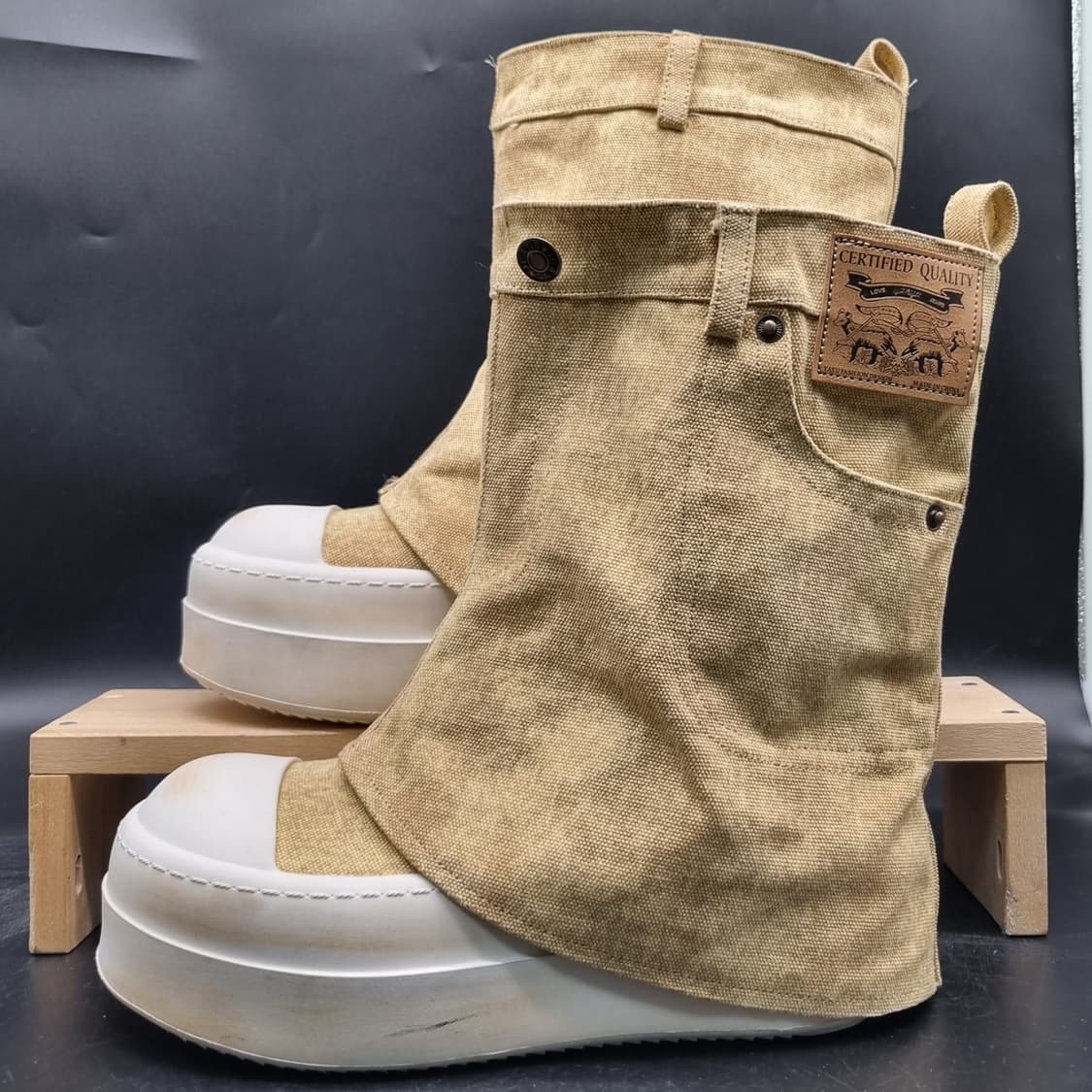 카우보이 여성 플랫폼 부츠250-255 상품이미지1