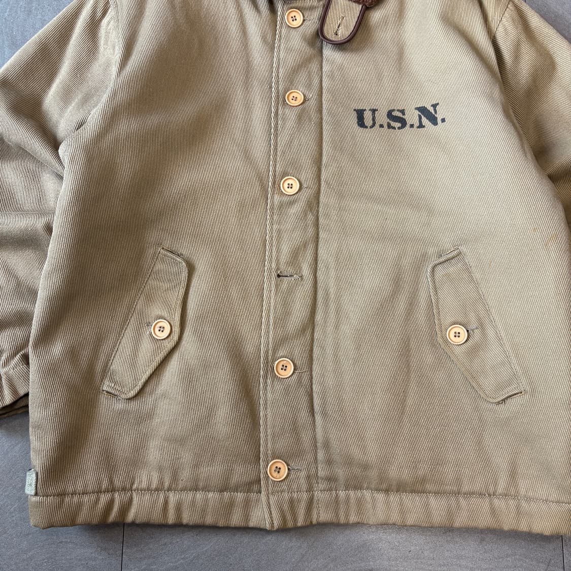 U.S. navy duck jacket 미군 복각 펜타콘 덱자켓 상품이미지3