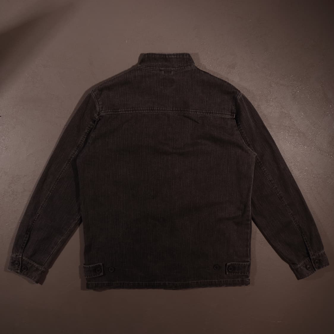 빈티지 흑청 집업 데님자켓 상품이미지5