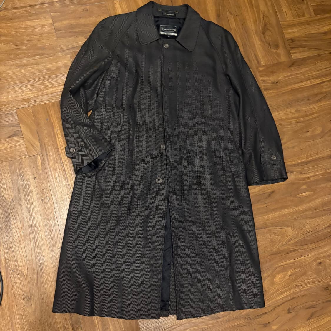 1989 MANSTAR PURE WOOL BALMACAAN COAT 상품이미지4