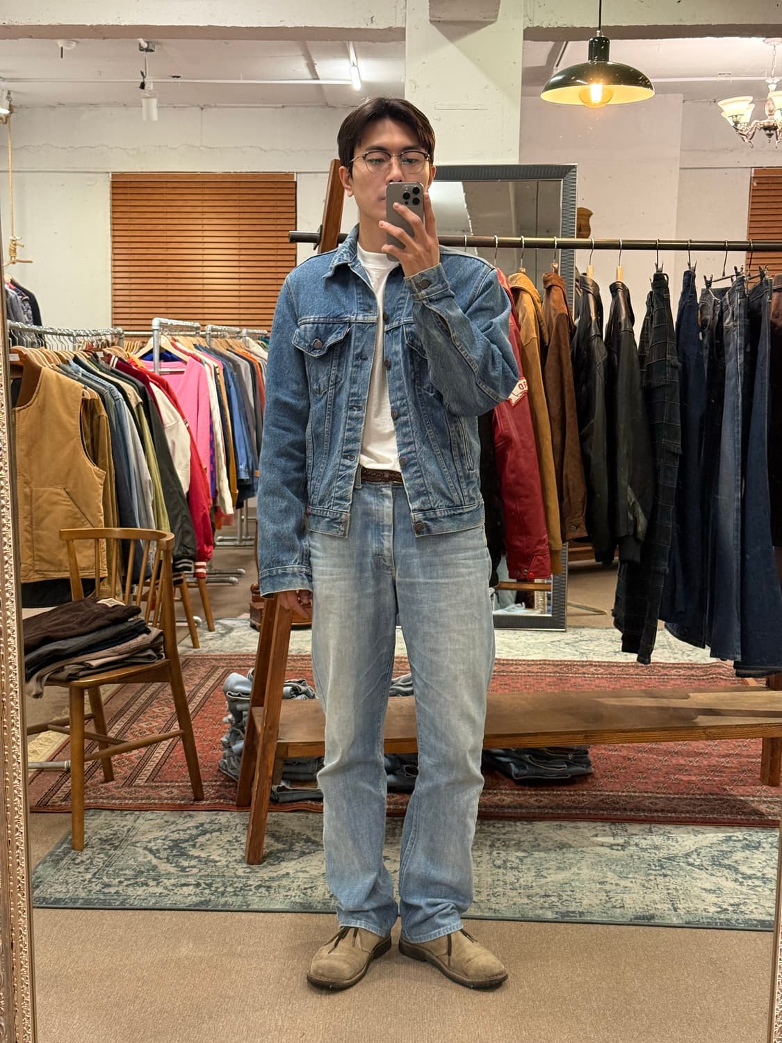 7-80s USA Levi's 71506-0217 Trucker 상품이미지3