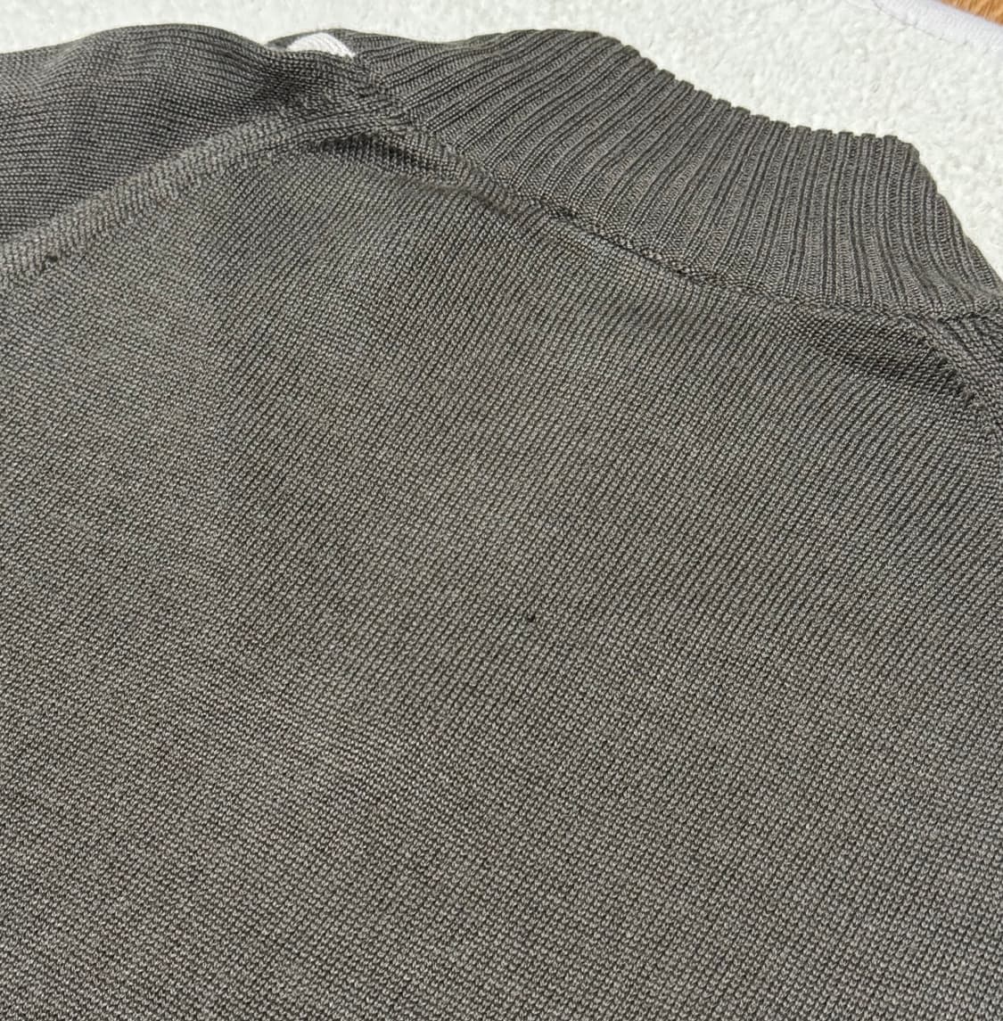 아디다스 일본 카키 니트집업 상품이미지6