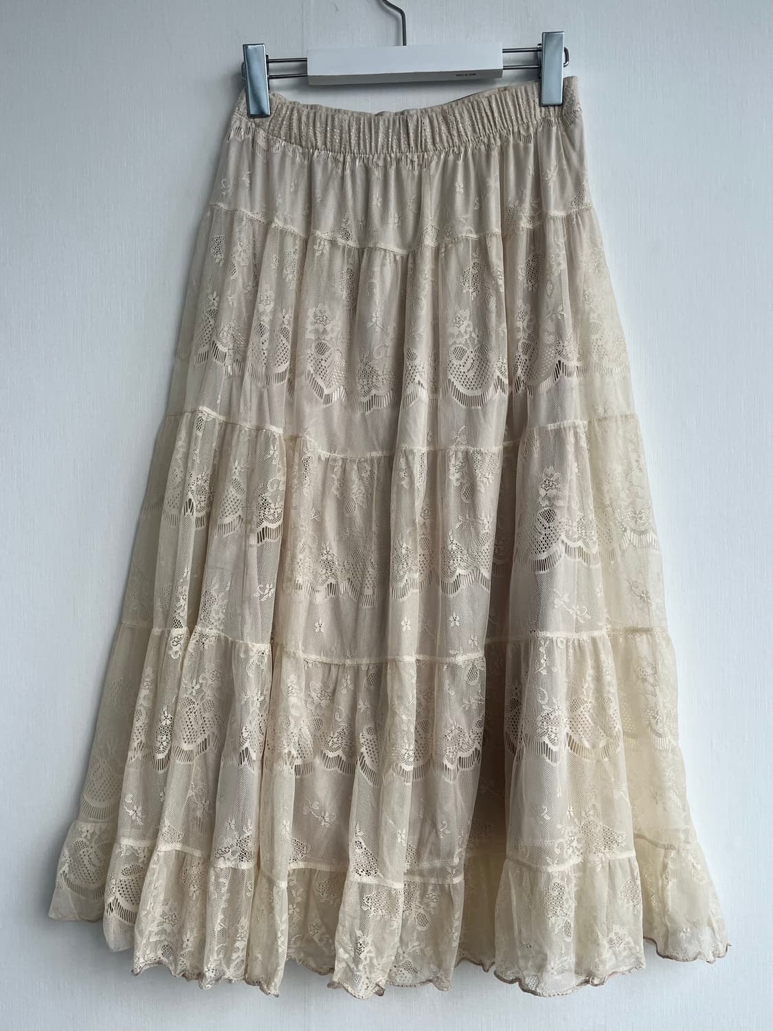 I♡nana 레이스 아일렛 스커트 상품이미지4