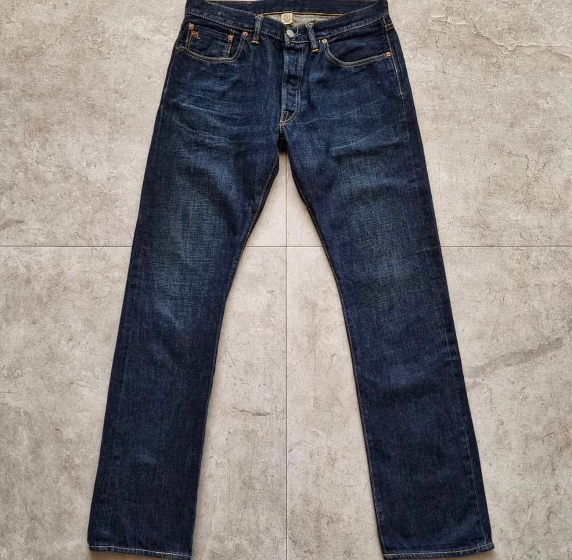 유럽판 RRL 오일피니쉬 스트레이트 셀비지 33sz 상품이미지2