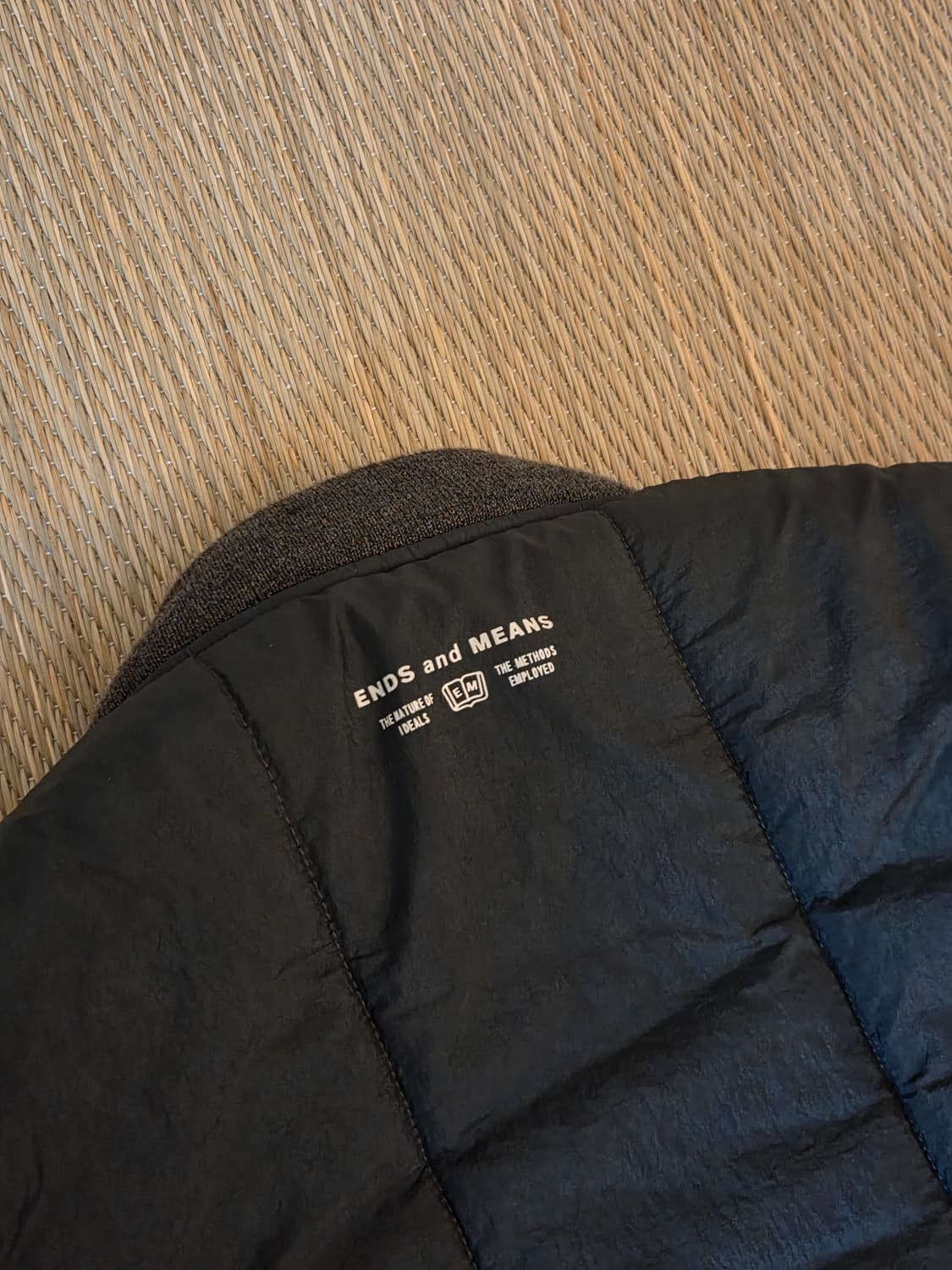 25Fw 엔즈앤드민즈 퀼팅자켓 L 상품이미지7